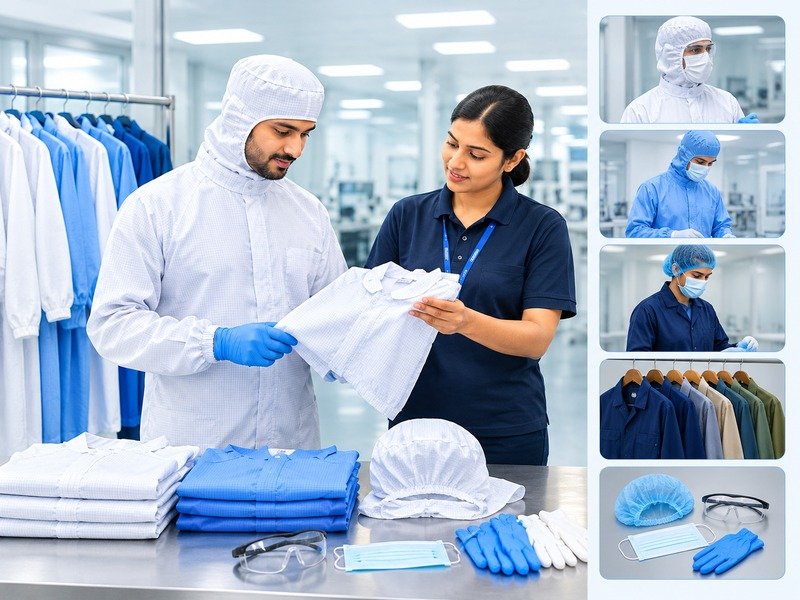 Cleanroom Garments & Workwear Selection